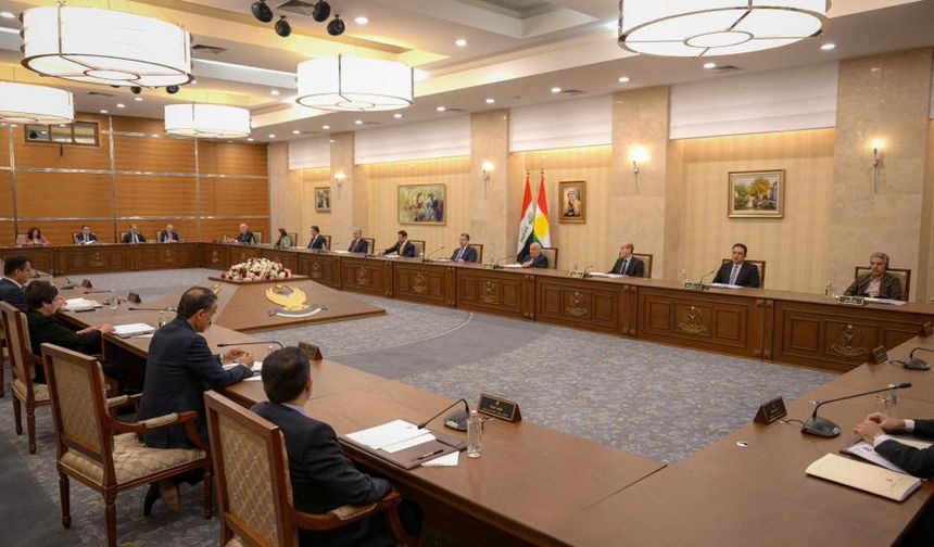 IKBY Bakanlar Kurulu toplantısına ilişkin açıklama