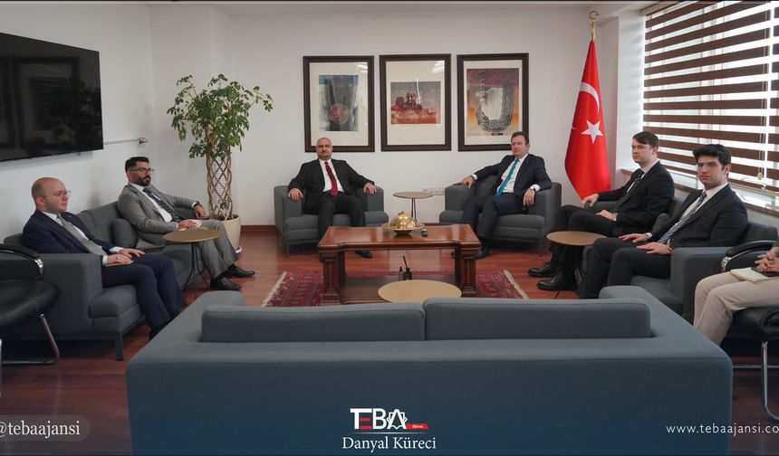 ITC Başkanı Ağa ile Başkonsolos Topçu görüştü