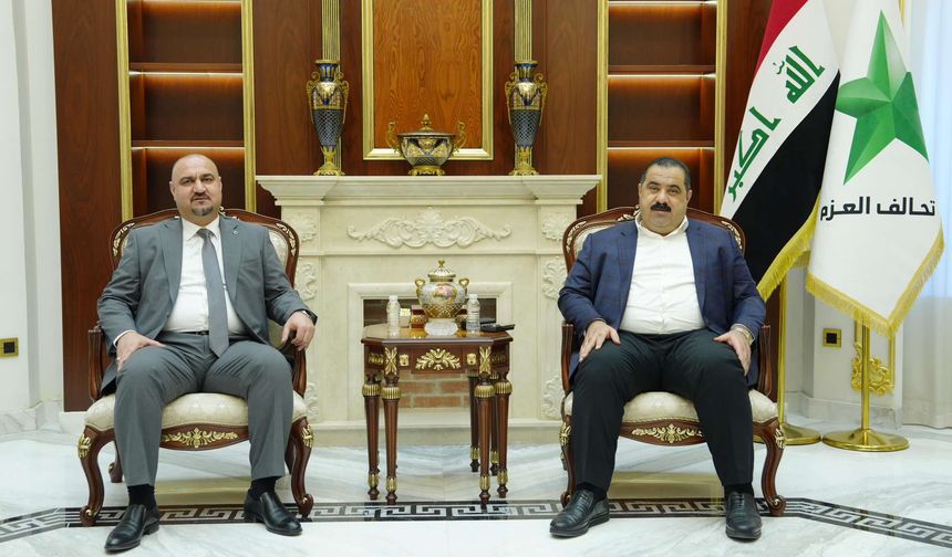 ITC Başkanı Ağa, Azm İttifakı Başkanı ile siyasi gelişmeleri görüştü