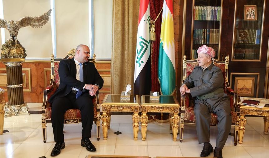 ITC Başkanı Ağa ile Barzani görüştü
