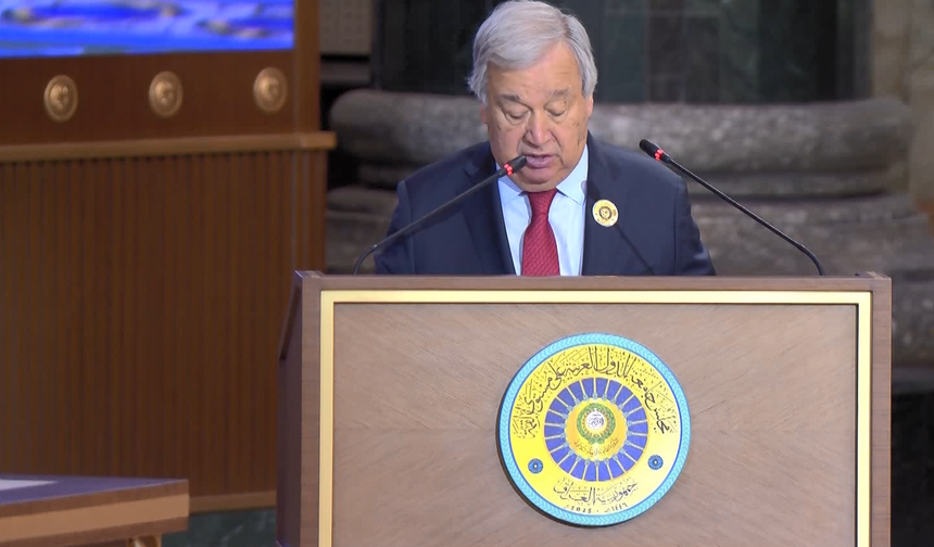 Guterres: “Filistin halkının acı çekmesini hiçbir şey haklı gösteremez”