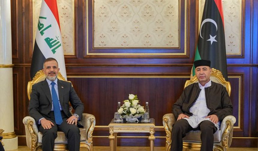Başbakan Yardımcısı Temim ile Libya Dışişleri Bakan Vekili görüştü