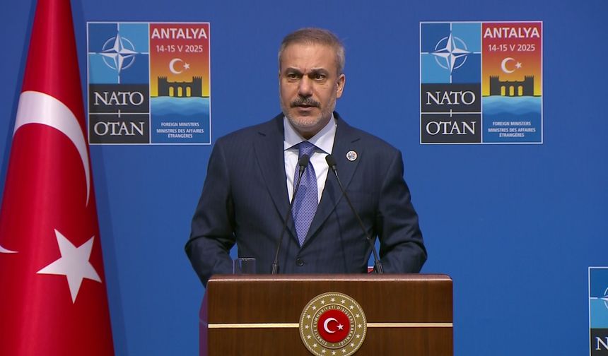 Fidan: “Amacımız barışa ulaşmak, taraflar taviz vermeli”