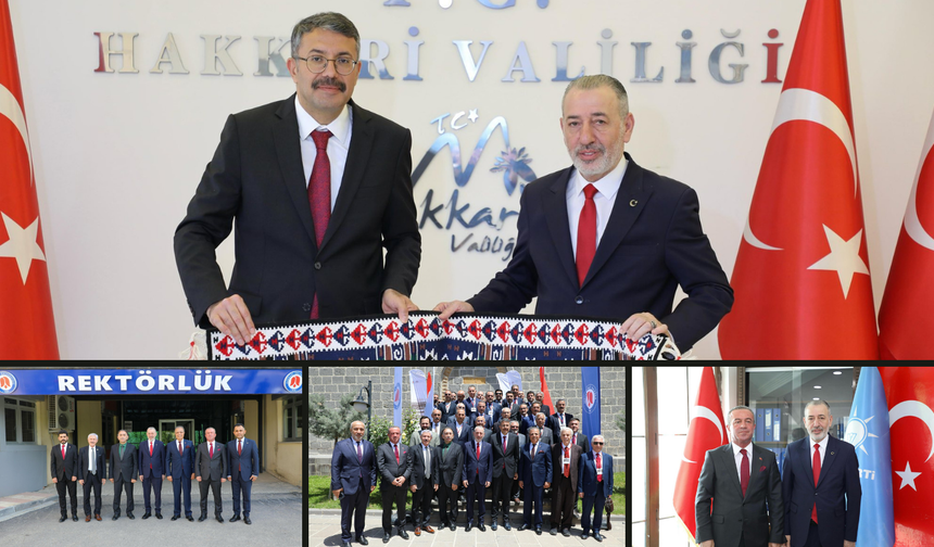 Bakan Maruf’tan Hakkari’ye ziyaret