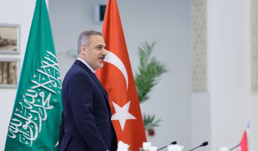 Fidan, Türk-Suudi Koordinasyon Konseyi'nde konuştu
