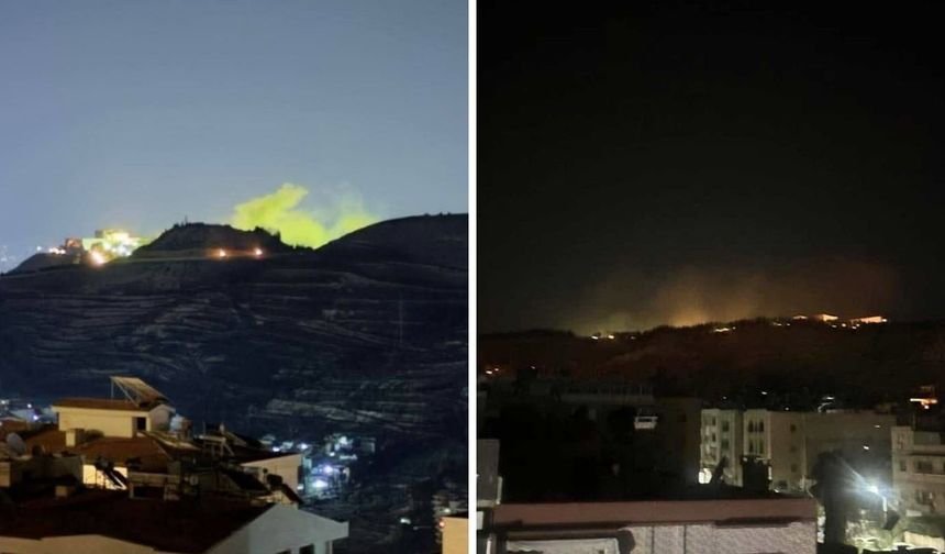 İsrail Şam'daki Cumhurbaşkanlığı Sarayı yakınlarında bir hedefi vurdu