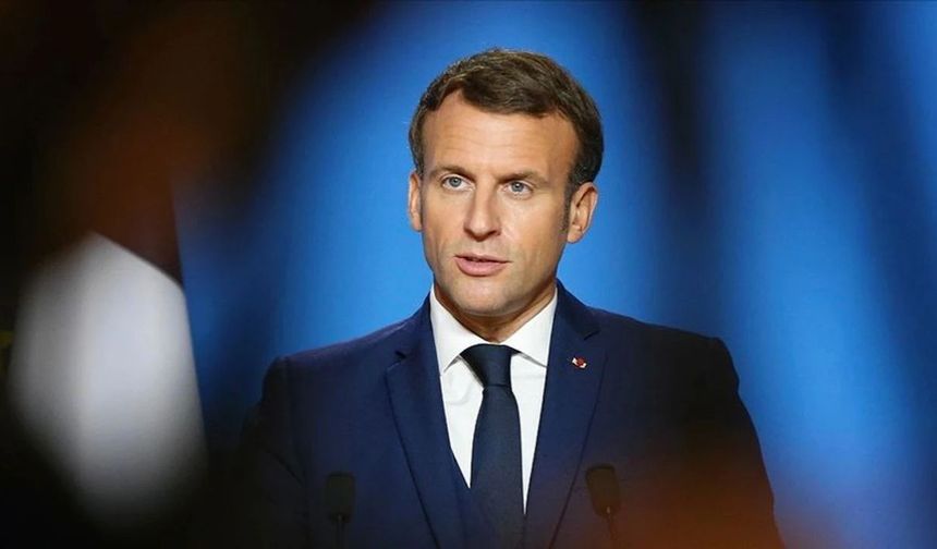 Macron: "Gazze'deki insani acı seviyesi katlanılamaz boyutta"