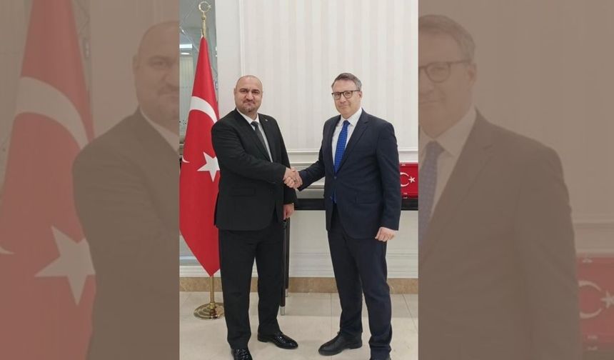 ITC Başkanı Ağa ile Türkiye'nin Bağdat Büyükelçisi görüştü