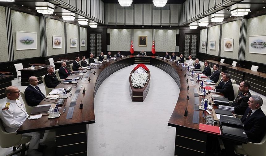 MGK bildirisi: Terörsüz Türkiye hedefiyle ilgili son gelişmeler değerlendirildi