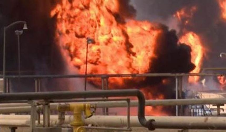 Selahaddin ve Kerkük arasındaki gaz boru hattında patlama