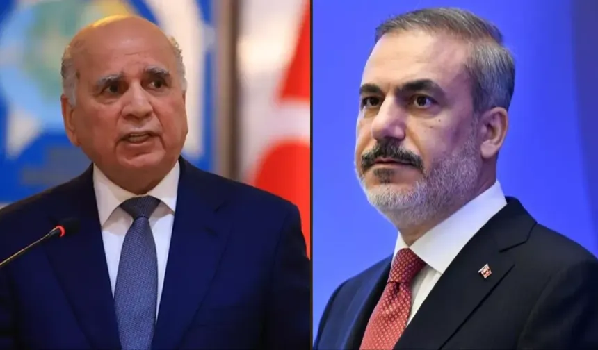Bakan Hüseyin ile Fidan İsrail'in İran'a yönelik saldırılarını görüştü