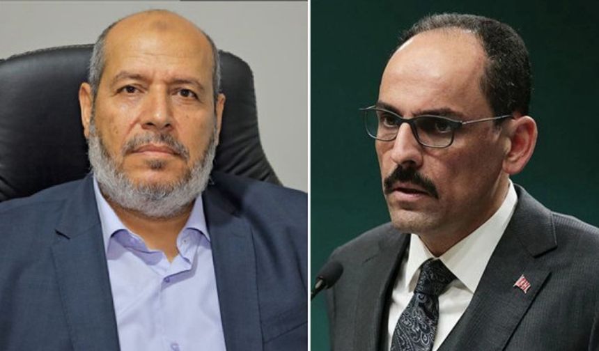 Kalın, Hamas ile ateşkesi görüştü