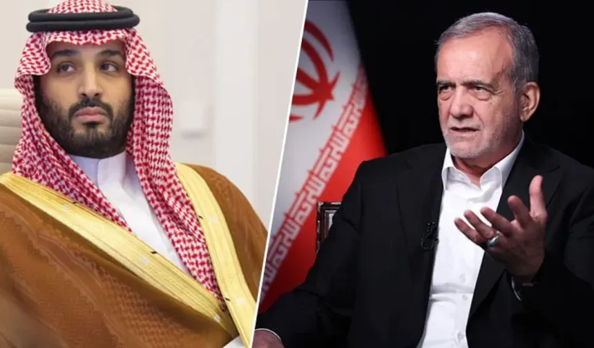 Pezeşkiyan ile Suudi Arabistan Veliaht Prensi Selman görüştü