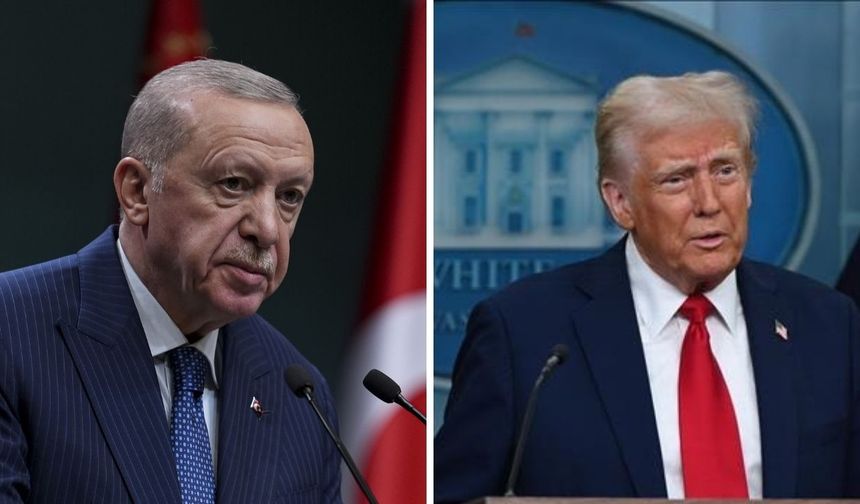 Erdoğan, ABD Başkanı Trump ile görüştü