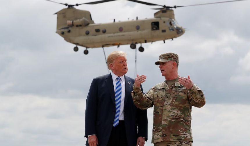 Trump: Ordu "daha önce görülmemiş düzeyde silah stokladı"