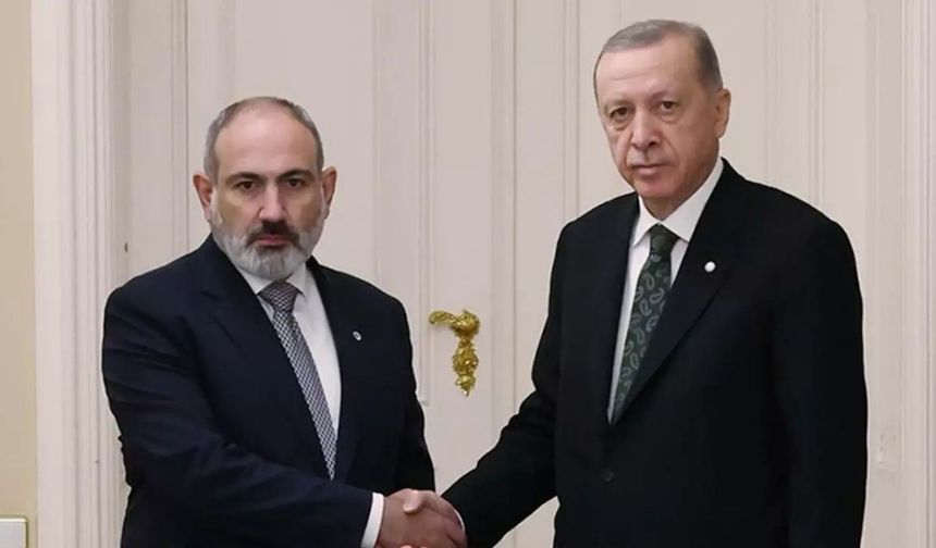Erdoğan, Ermenistan Başbakanı Paşinyan'la görüştü