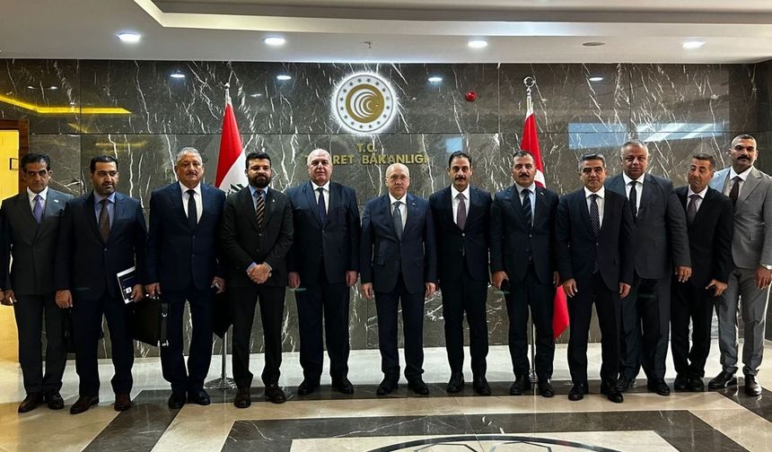 Türkiye-Irak Üst Düzey Gümrük Toplantısı gerçekleştirildi