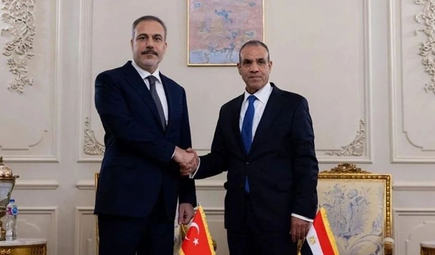 Hakan Fidan, Mısırlı mevkidaşı Abdulati ile görüştü