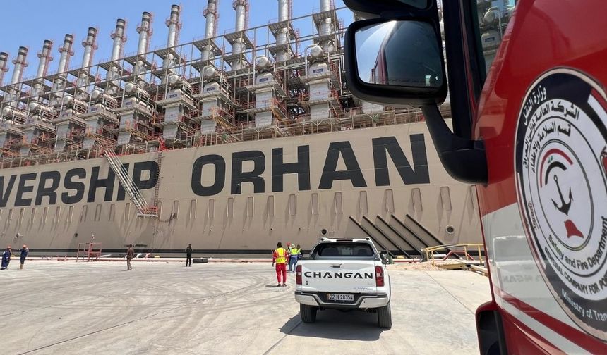 Basra'nın Umm Kasr Limanı'na ilk Türk enerji gemisi ulaştı