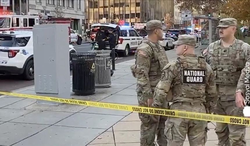 Beyaz Saray yakınlarında 2 Ulusal Muhafız askeri vuruldu