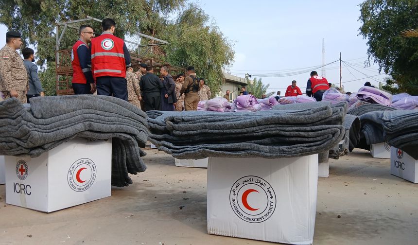 Sel mağdurlarına yardım ulaştırıldı