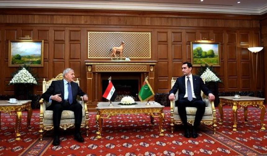 Cumhurbaşkanını Reşid, Uluslararası Barış ve Güven Forumu için Türkmenistan’da