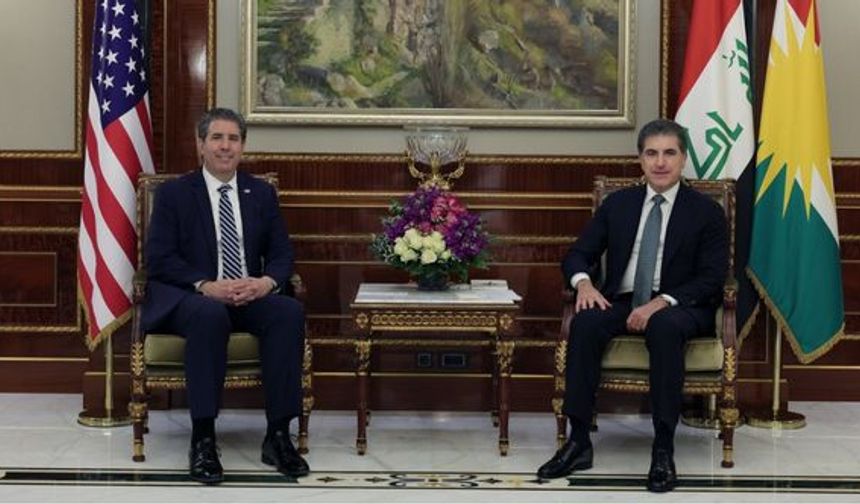 IKBY Başkanı Barzani ile ABD Dışişleri Bakan Yardımcısı görüştü