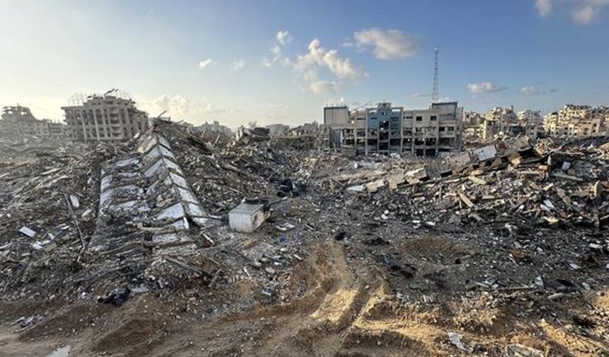 Filistin: Gazze Şeridi'nde 60 milyon tondan fazla moloz var