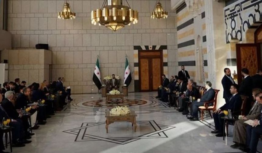 BMGK heyeti 14 yıl aranın ardından Şam'da