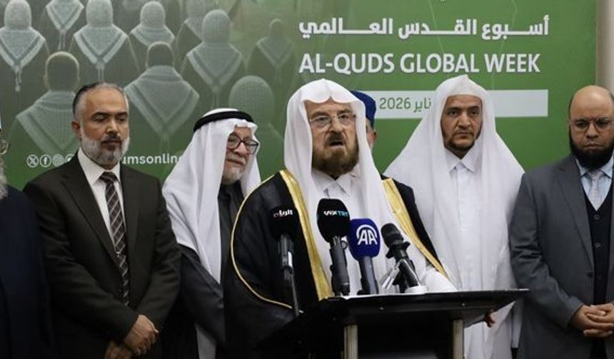 Dünya Müslüman Alimler Birliği’nden "Dünya Kudüs Haftası" çağrısı