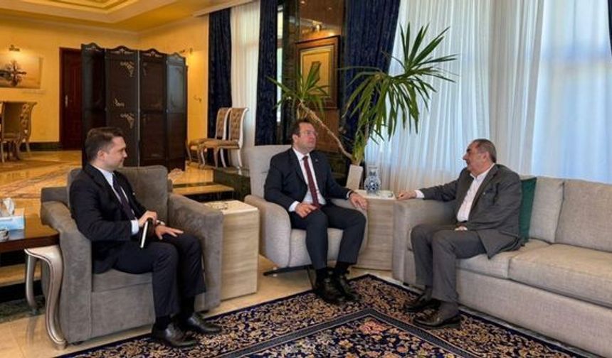 Başkonsolos Topçu, Hoşyar Zebari ile görüştü