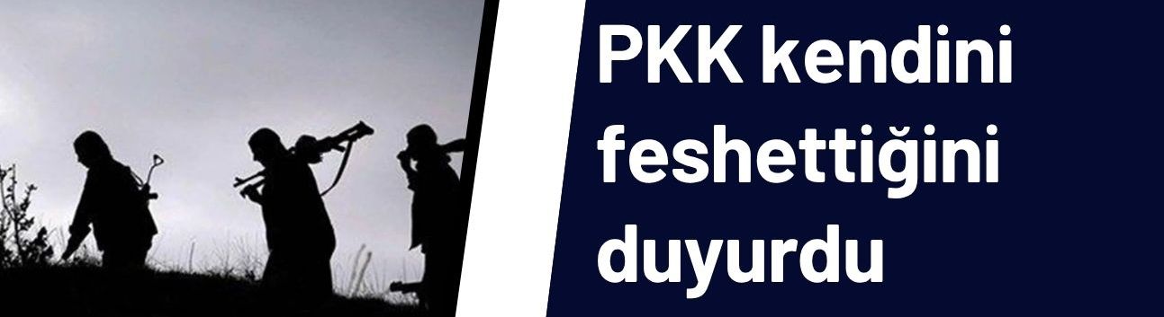PKK kendini feshettiğini duyurdu